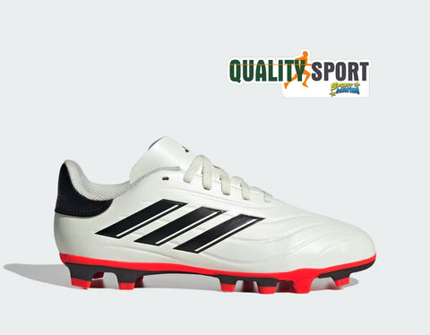 Adidas Copa Pure 2 FxG Avorio Nero Bambino Scarpe Shoes Calcio Soccer IG1103