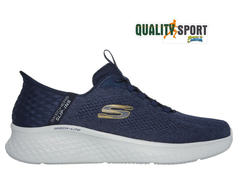 Skechers Slip-ins Primebase Blu Scarpe Shoes Uomo Sportive Sneakers 232466 NVYL