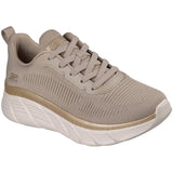 Skechers Bobs Flex Hi Flying Hi Beige Scarpe Shoes Donna Sportive 117385 TPGD