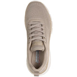 Skechers Bobs Flex Hi Flying Hi Beige Scarpe Shoes Donna Sportive 117385 TPGD