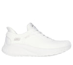 Skechers Slip Ins Bobs Squad Chaos Bianco Scarpe Shoes Donna Sportive 117497 OFWT