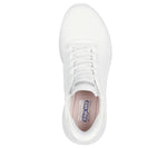 Skechers Slip Ins Bobs Squad Chaos Bianco Scarpe Shoes Donna Sportive 117497 OFWT