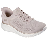 Skechers Slip Ins Bobs Squad Chaos Beige Scarpe Donna Sportive 117497 NTGD