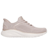 Skechers Slip Ins Bobs Squad Chaos Beige Scarpe Donna Sportive 117497 NTGD
