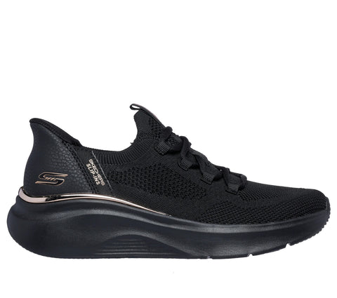 Skechers Bobs B Love True Delight Nero Scarpe Donna Sportive Sneakers 117617 BBK