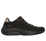Skechers Bobs Squad Waves Nero Scarpe Donna Sportive Sneakers 117679 BBK