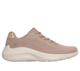 Skechers Bobs Squad Waves Beige Scarpe Donna Sportive Sneakers 117679 TPE
