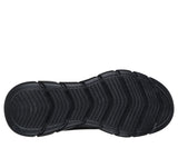 Skechers Bobs B Flex Icy Edge Nero Scarpe Uomo Sportive Sneakers 118109 BBK