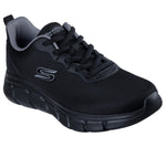 Skechers Bobs B Flex Icy Edge Nero Scarpe Uomo Sportive Sneakers 118109 BBK