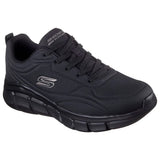 Skechers Bobs Arctic Edge Nero Scarpe Uomo Sportive Running Fitness 118110 BBK