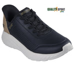 Skechers Slip-ins Bobs Squad Chaos Nero Scarpe Shoes Uomo Sportive Sneakers 118305 BLK