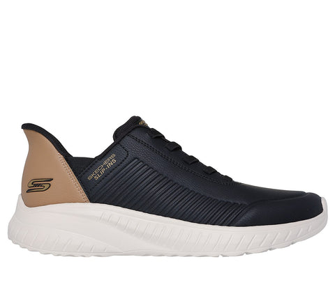 Skechers Slip Ins Squad Chaos Nero Scarpe Shoes Uomo Sportive Sneakers 118305 BLK