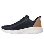 Skechers Slip Ins Squad Chaos Nero Scarpe Shoes Uomo Sportive Sneakers 118305 BLK