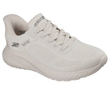 Skechers Slip Ins Solid Step Bianco Scarpe Uomo Sportive Sneakers 118312 OFWT