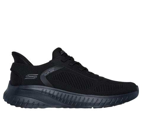 Skechers Slip Ins Solid Step Nero Scarpe Shoes Uomo Sportive Sneakers 118312 BBK