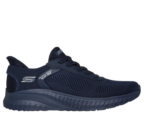 Skechers Slip Ins Solid Step Blu Scarpe Shoes Uomo Sportive Sneakers 118312 DKNV