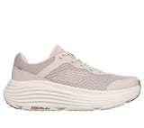 Skechers Max Cushioning Grigio Rosa Scarpe Donna Sportive Running 129470 NAT