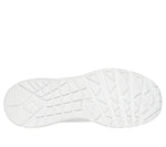 Skechers Uno Wedge Bianco Oro Scarpe Shoes Donna Sportive Sneakers 177520 WHT