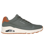 Skechers Uno Suited On Air Verde Oliva Scarpe Shoes Uomo Sportive Sneakers 183004 OLV