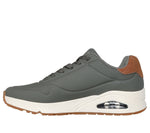 Skechers Uno Suited On Air Verde Oliva Scarpe Shoes Uomo Sportive Sneakers 183004 OLV