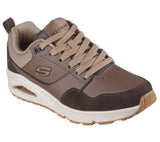 Skechers Uno Retro One Marrone Scarpe Shoes Uomo Sportive Sneakers 183020 BRN