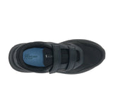 Lotto Run 81 AMF S Nero Nabuk Velcro Scarpe Uomo Running Palestra 222866 21V