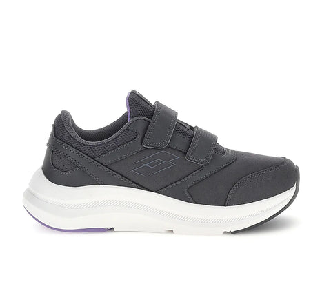 Lotto Run 81 AMF S Velcro Grigio Scarpe Donna Running Palestra Offerta 222872 008