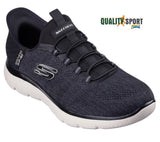 Skechers Slip-Ins Summits Grigio Scarpe Shoes Uomo Sportive Sneakers 232457 CHAR