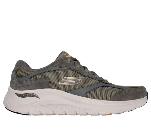 Skechers Arch Fit 2.0 Verde Scarpe Shoes Uomo Sportive Sneakers 232702 OLV