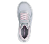 Skechers Wave 92 Grigio Rosa Scarpe Bambina Sportive Sneakers 303557L LTGY