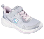 Skechers Wave 92 Grigio Rosa Scarpe Bambina Sportive Sneakers 303557L LTGY