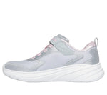 Skechers Wave 92 Grigio Rosa Scarpe Bambina Sportive Sneakers 303557L LTGY