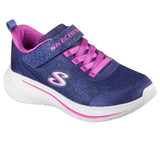 Skechers Wave 92 Blu Viola Scarpe Bambina Sportive Sneakers 303557L NVY