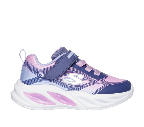 Skechers S Lights Cosmic Glow Viola Scarpe Bambina Infant Sneakers 303712N NVMT