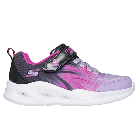 Skechers S Lights Color Breeze Viola Scarpe Bambina Sportive Sneakers 303713L BKMT