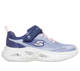Skechers Lights Sola Glow Lavanda Scarpe Bambina Sportive Sneakers 303729L NVPK