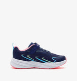 Skechers Microspec Blu Scarpe Bambina Sportive Sneakers Running 303882L NVMT