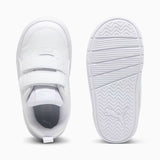 Puma Courtflex V3 Bianco Scarpe Infant Bambino Sportive Sneakers 310252 02