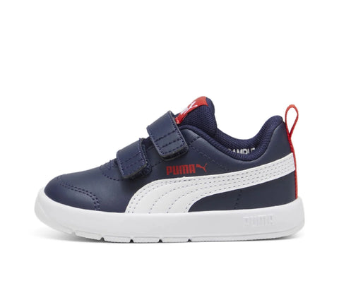 Puma Courtflex V3 Blu Scarpe Infant Bambino Sportive Sneakers 310252 03