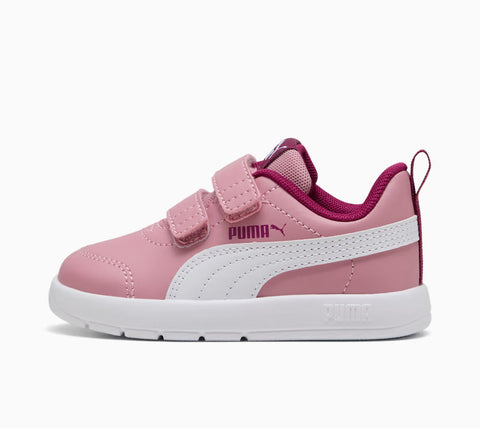 Puma Courtflex V3 Mesh Rosa Scarpe Infant Bambina Sportive Sneakers 310252 15