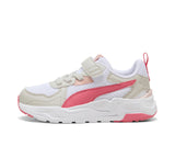 Puma Trinity Lite Bianco Rosa Scarpe Shoes Bambina Sportive Sneakers 391480 16