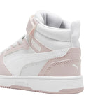 Puma Rebound Mid Rosa Bianco Scarpe Bambina Sportive Sneakers 393832 20