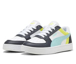 Puma Caven 2.0 Block Bianco Blu Scarpe Shoes Ragazzo Sportive Sneakers 394461 12