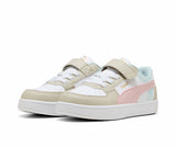 Puma Caven 2 Block Bianco Beige Scarpe Bambina Sportive Sneakers 394462 19