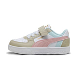 Puma Caven 2 Block Bianco Beige Scarpe Bambina Sportive Sneakers 394462 19