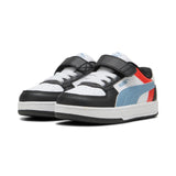 Puma Caven 2 Block Bianco Nero Scarpe Infant Bambino Sportive Sneakers 394463 17