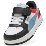 Puma Caven 2 Block Bianco Nero Scarpe Infant Bambino Sportive Sneakers 394463 17