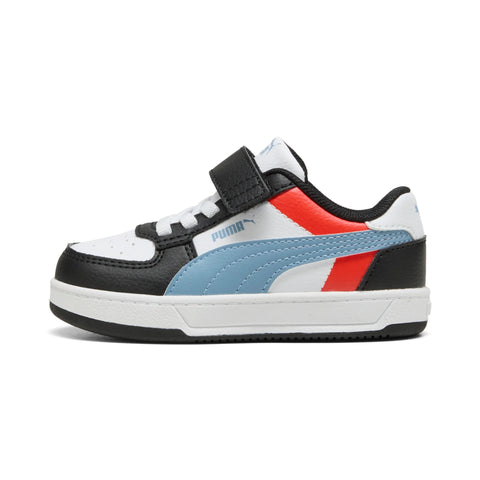 Puma Caven 2 Block Bianco Nero Scarpe Infant Bambino Sportive Sneakers 394463 17