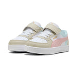 Puma Caven Block Bianco Rosa Scarpe Infant Bambina Sportive Sneakers 394463 19