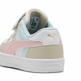 Puma Caven Block Bianco Rosa Scarpe Infant Bambina Sportive Sneakers 394463 19